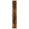 Bookshelf Smoked Oak 80x24x176 cm Engineered Wood