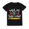 First Day of Kindergarten Kid TShirt Girl Boy Clothes Back To School Shirt Preschool 15th Grade Child Shirts School Opens Gift
