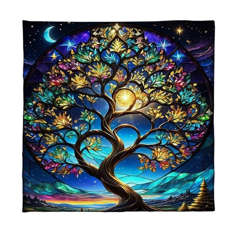 Square Altar Decorations Tablecloth Witchcraft Divination Altar Table Cloth Multifunctional Tarots Card Table Cover