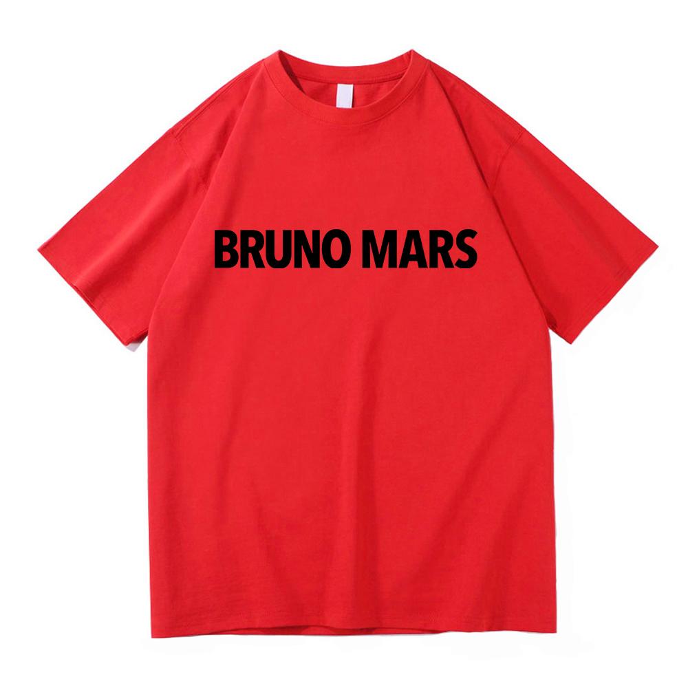 

Bruno Mars The Romantic Tee Shirt 2026 New Album Retro Menwomen Clothing Harajuku High Quality Tops Cotton TShirts Vintage L