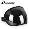 Uchoose Adatta a Tutti Casco Integrale Mezzo Casco Moto Vintage Retro Scudo Bolla Visiera Lente Occhiali da Sole Occhiali Accessori