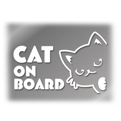 [Tamiya] Cutting Sticker of a Cat Peeking from the Window