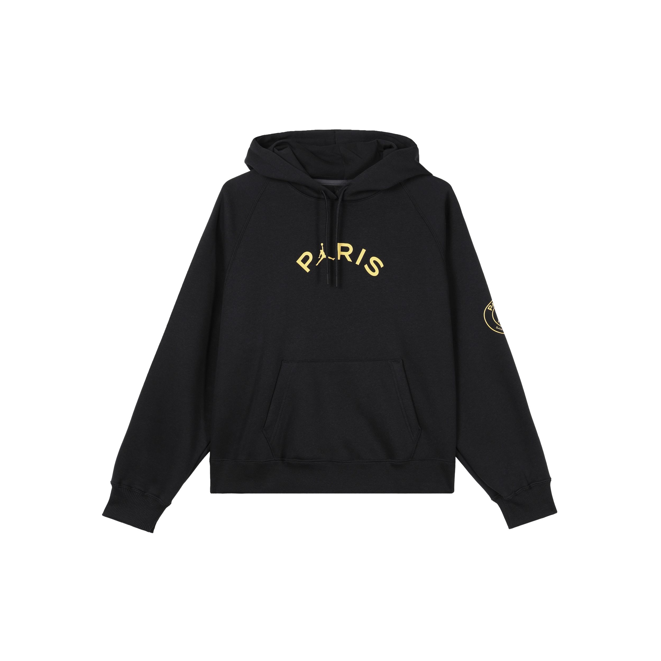 

Jordan X PSG Paris Saint-Germain Letter Print Fleece Hoodie - Brooklyn SS24 Collaboration Women Hoodie Black FN5177-010 S