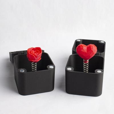 Cutii Surpriză cu Trandafiri Cadou Crăciun Distracție Glumă Cadou Birouri Masă Decor Acasă Ziua Îndrăgostiților Cadou Decorațiuni Jucării