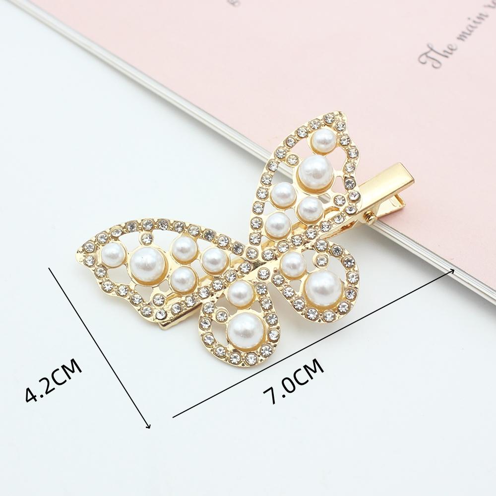 17 Styles Hair Clip Big Barrettes Bowknot Leaf Butterfly Flower Star Crystal Alligator Hairpin Headwear Jewelry Gift