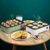 Elektrische Eierbraten Hamburger Maschine Rote Bohnen Kuchen Crêpe Maker Mini Kuchen Pfannkuchen Backen Spiegelei Omelett Bratpfanne