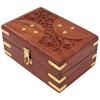 Jewellery Box for Women Carving Brass Design  Handmade Decorative Case Kit  Storage Boxes  Big Box  Jewellery Box