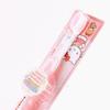 Hello Kitty Rubber Handle Figure Toothbrush - 5EA