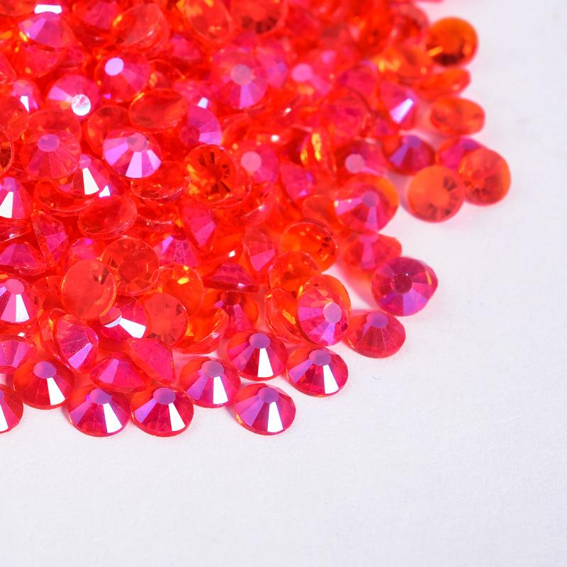 Nail Art Diamond Jewelry, Transparent Bottom Glass Rhinestone Flat Bottom Drill Mobile Phone Case Beauty Diy Luggage Jewelry Accessories