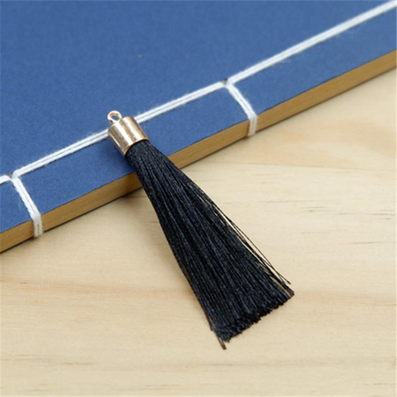 6Cm Small Metal Weight Cap Tassel Suizi Simple Bookmark Fan Decorative Suizi Handmade Tassel