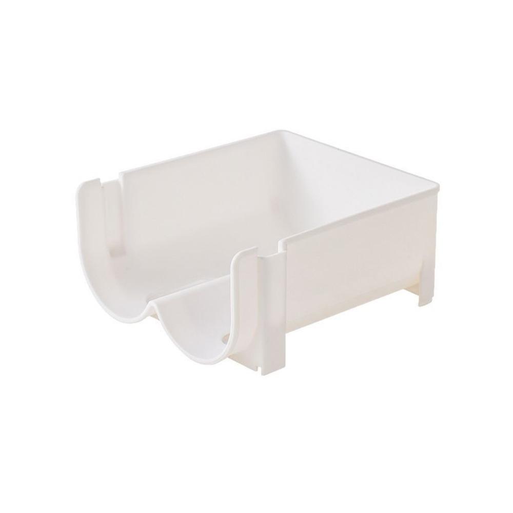 White Water Bottle Holder Plastic Wine Water Bottle Holder Water Bottle Storage Rack Refrigerator