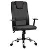 Office Chair Swivel Chair Height-Adjustable Executive Chair Desk Chair Ergonomic PU Black 66 X 73 X 108-118 Cm