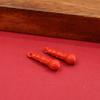 High-Content Cinnabar Buddha Calligraphy Brush Pendant