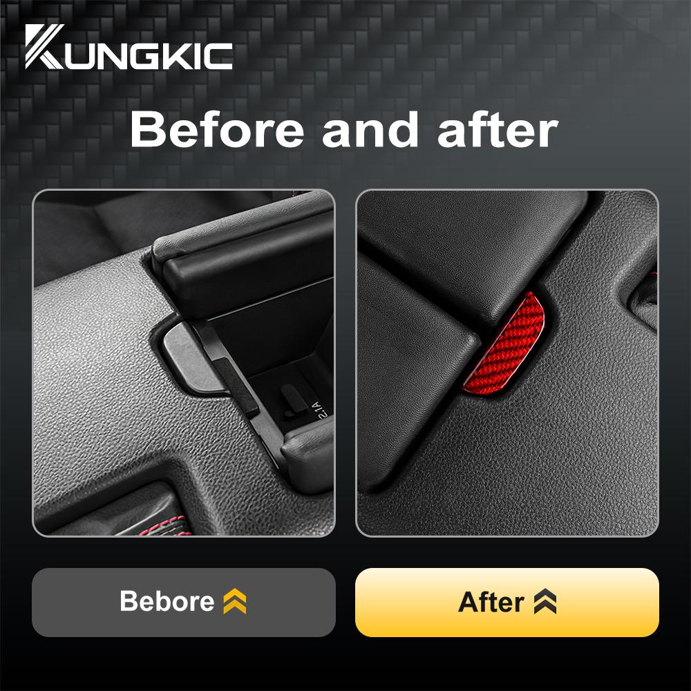 Real Hard Carbon Fiber Sticker For Subaru BRZ Toyota GR86 2025 2025 2025 2025 Central Storage Button Decor Interior Accessories