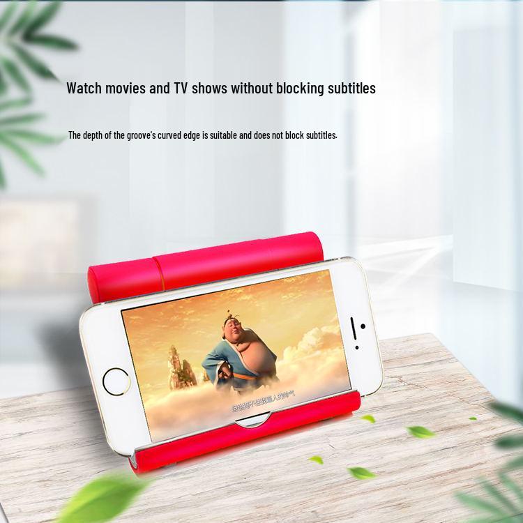 Portable Multi-Angle Rotating Phone Stand - Foldable for Desktop Use