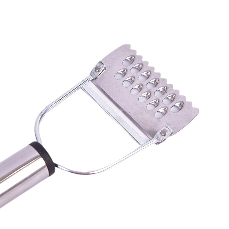 1 pieza Pelador de pepino y zanahoria de acero inoxidable Rallador de cepillado Utensilio de cocina