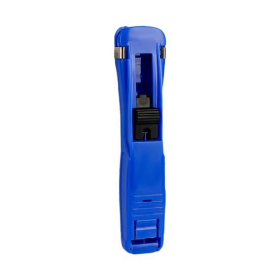 

Binder Clip Stapler No Hole Clip Stapler Punching Metal Reusable Office Document Binder Dispenser