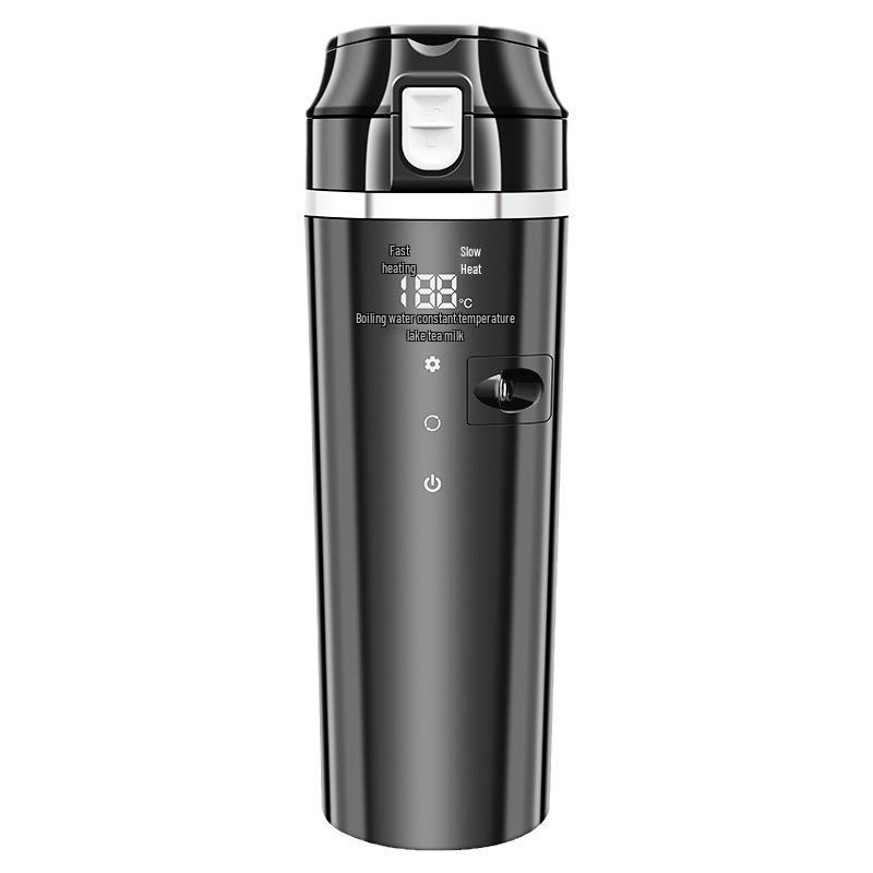 

12V/24V Car Electric Heating Thermos - Universal Truck/Car Boiling Water Cup