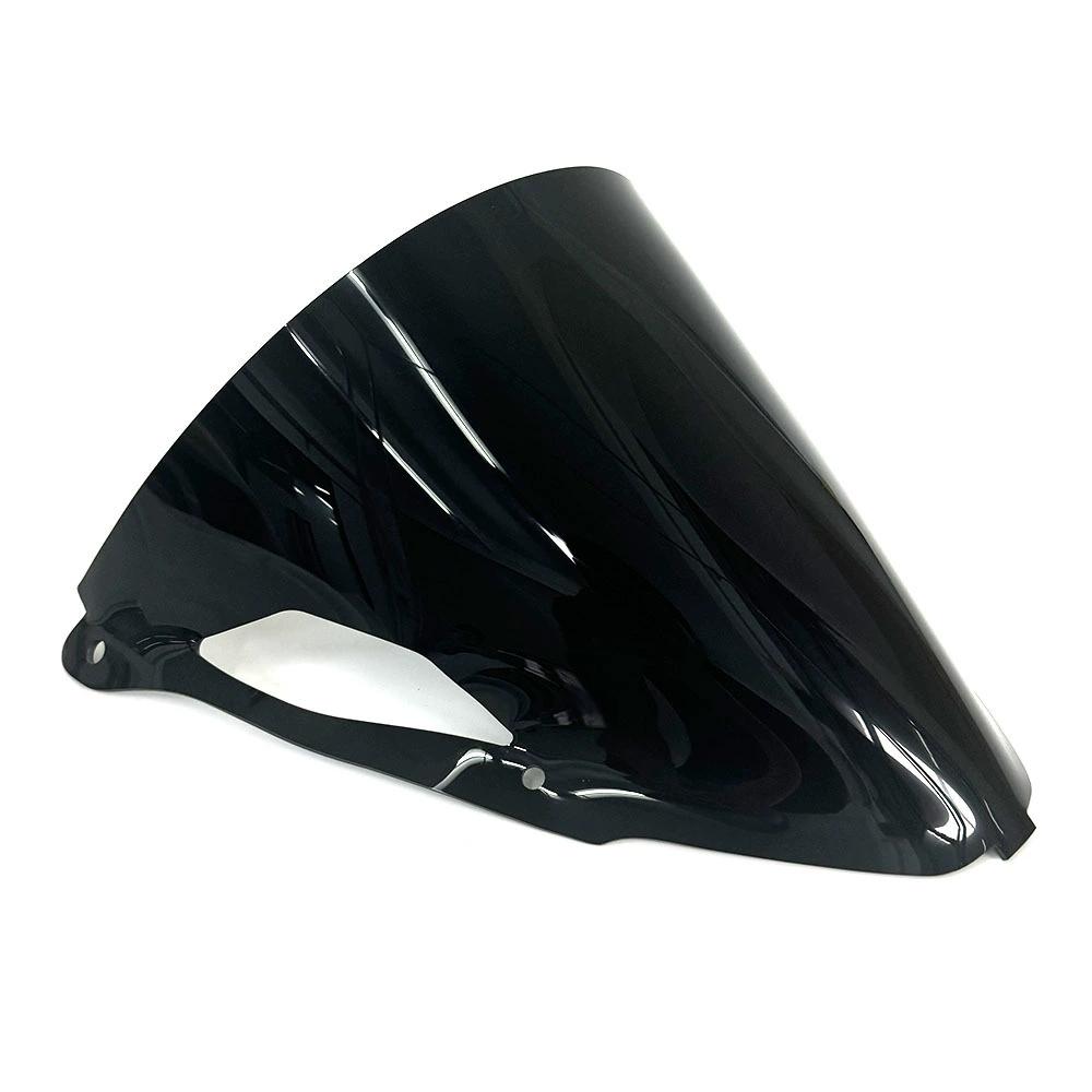 Applicable to 2024 models of Kawasaki ZX6R windshields ZX-6R racing 636 wind deflector modification imported PC glass fairing he чёрный