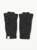 Ray Beams Cashmere Fingerless Gloves, 2025 Autumn/Winter Collection, Women's, Charcoal Grey, One Size