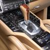Real Carbon Fiber For Porsche Cayenne 2011-2017 Car Center Control Gear Panel Frame Cover Trim Interior Accessories