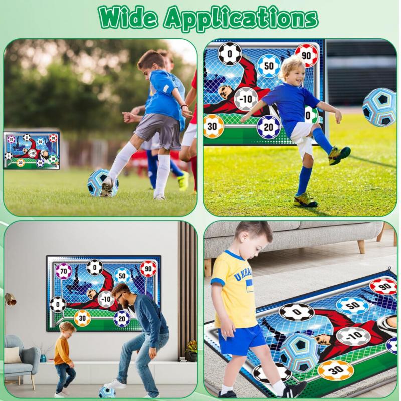 Soccer Ball Game Set for Kids Football Accuracy Exercise,Gift Toy 8+