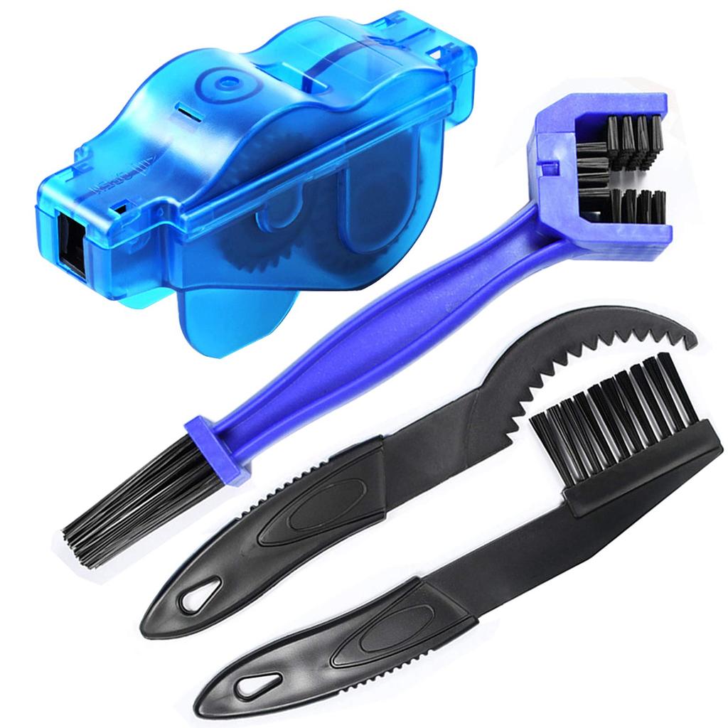 Motorcycle Chain Brush Cleaner Plastic Bicycle/Moto Brush Clean Chain Cleaner Outdoor Scrubber Road Care Tools Motorcycle Parts