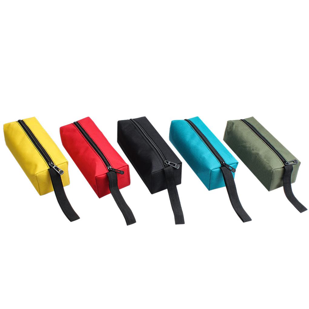 Newest Oxford Cloth Waterproof Storage Bag Screws Nails Drill Bit Organizer Pouch Hand Tool Pack