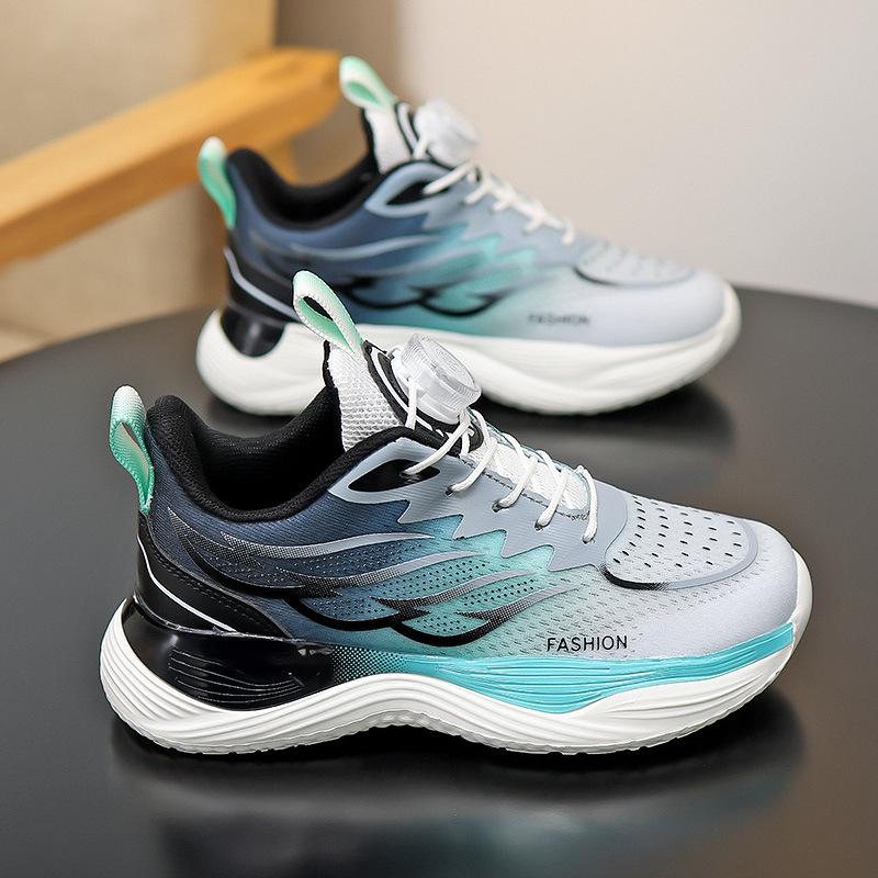Atmungsaktive Jungen-Schuhe mit Netz-Obermaterial und rutschfester Sohle für Laufen & Basketball - Herbstkollektion