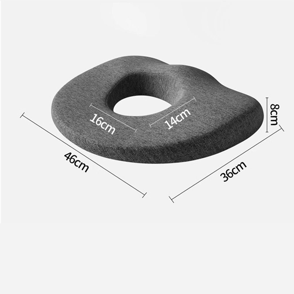 Prevent Pressure Sores Memory Foam Cushion Soft Texture Seat Pad Round Cushion  Office Home Decor