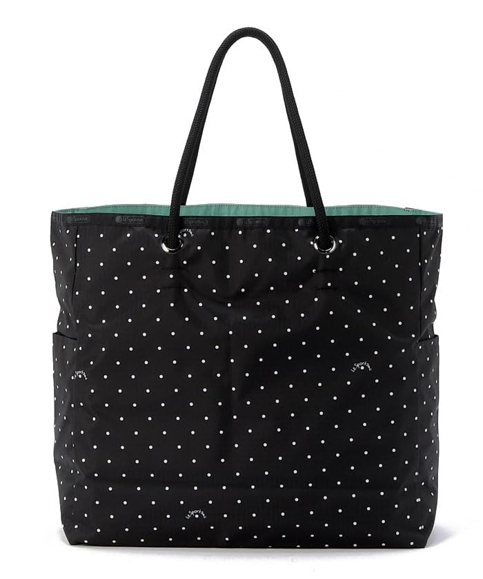 

Официальная сумка-тоут LARGE 2 WAY Petite Green [LeSportsac] TOTE/1113 Женская в горошек/шалфей