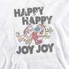 Ren & Stimpy Mens Happy Happy Joy Joy Hoodie