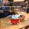 Portable Windproof Lotus Head Camping Stove