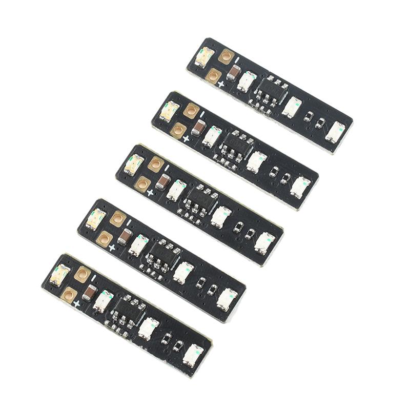 Mini 5 pièces 1S Batterie Lithium Ternaire Indicateur de Puissance LED DC 3.7-4.2V Module d'Affichage de Puissance