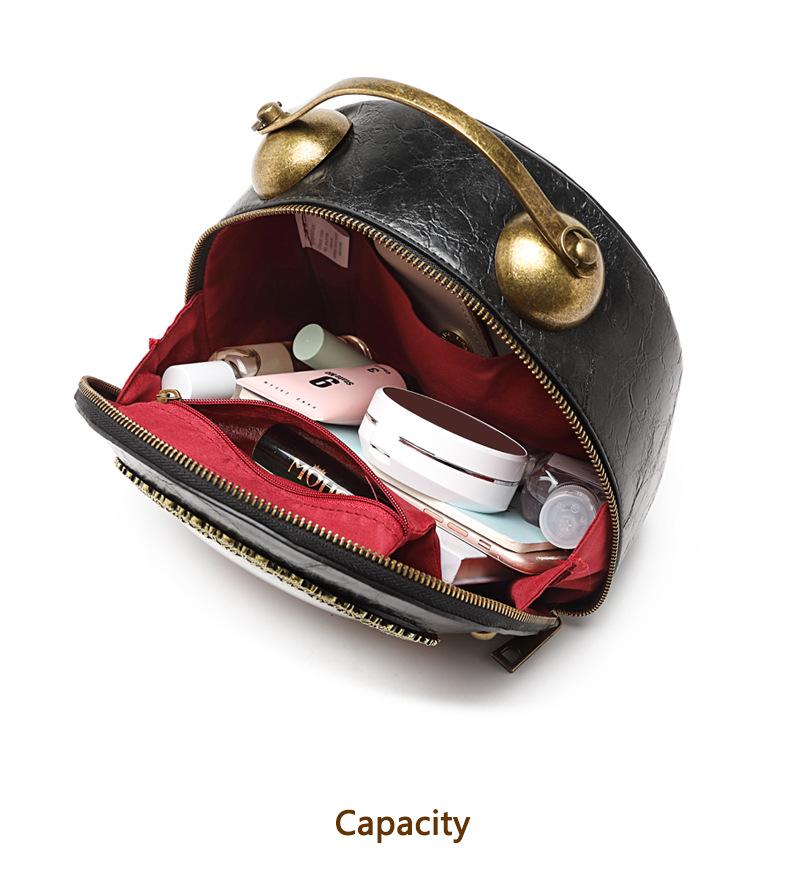 2025 British Niche Retro Handbags: Creative Clock and Watch Inspired Round Bags for Women