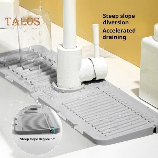 Podložka pod vodovodní baterie Rychleschnoucí kámen Podložka pod dřez Chrániče dřezu Krytka proti stříkající vodě Silikonová vypouštěcí podložka pro kuchyňský dřez