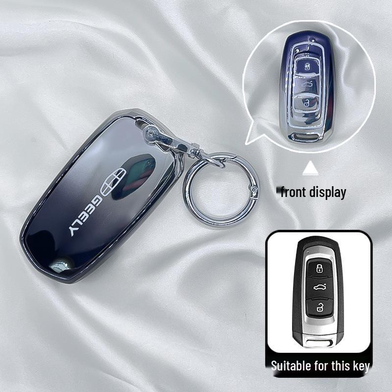 Geely Car Key Protective Cover for Emgrand, GS, S1 Boyue, X3 Vision, X6 King Kong, X1 Borui.