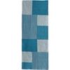 Kamawanu Chusen Hand Wavy Stripe Made In 33cm X Wavy Stripe Towel, Pattern, Blue, Japan, Size 90cm, 100% Cotton, (Auspicious/Classical Pattern) (Hand