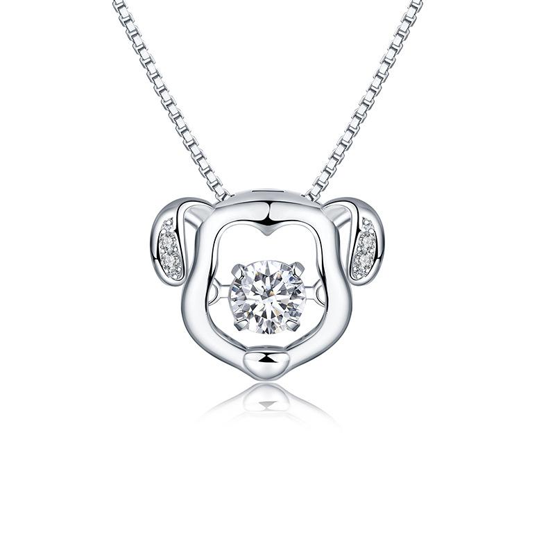 Vivid Chinese Zodiac Pendant Necklace For Women Girlfriend Holiday Gift Delicate Clavicle Chain Jewelry Accessory