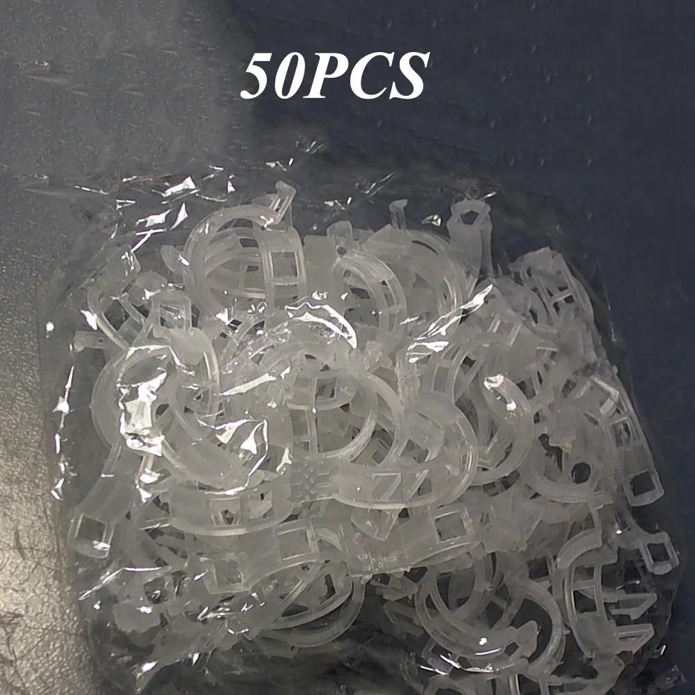 50/100Pcs Reusable Plastic Plant Clips Gardening Grafting Fixing Clamp Support Clip for Tomato Vegetable Plant