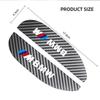 2Pcs Carbon Fiber Car Rain Eyebrow Sticker For BMW M E34 E36 E60 E90 E46 E39 E70 F10 F20 F30 X5 X6 X1 M3 M5 M6 E71 F01 F02 F87