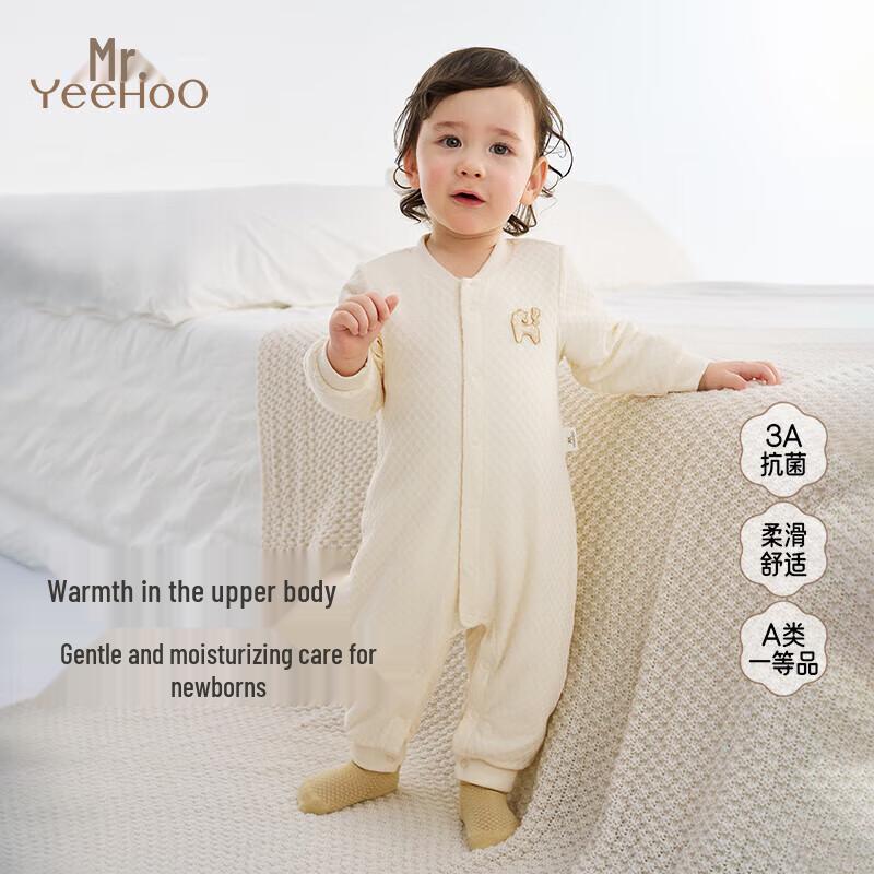 YEEHOO Baby Anti-bacterial Padded Winter Bodysuit
