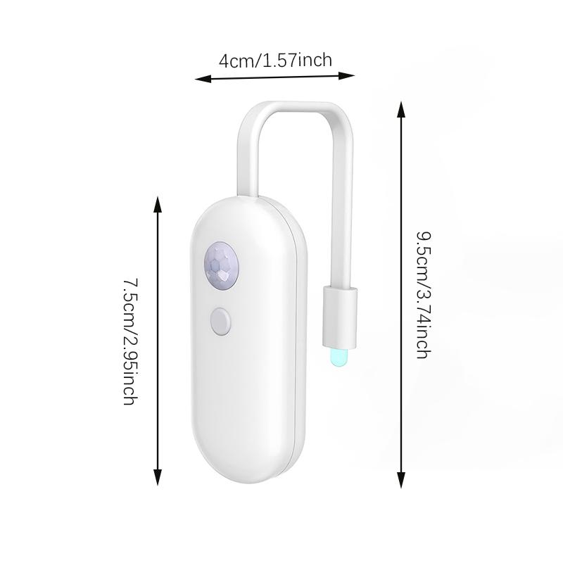 Motion Sensor Toilet Light Smart Auto on/off Multiple Colors Waterproof Rechargeable LED RGB Night Light for Bathroom Washroom