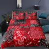 Comforter 2/3Pcs Paisley Bandanna Printed Comfortable Paisley Flowers Bedding Set For Bedroom Machine Washable