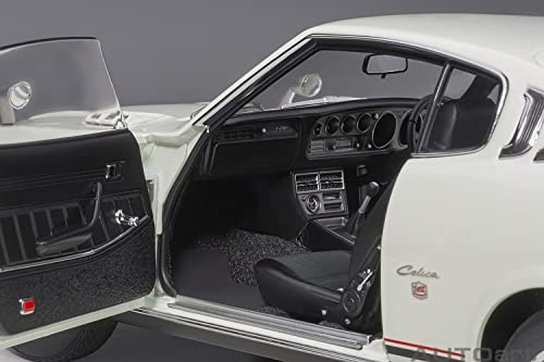 AUTOart 1/18 Scale Toyota Celica Liftback 2000GT (RA25) 1973 White Finished Product
