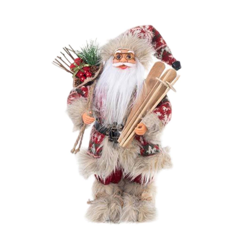 Elegant Santa Figurine for Festive Home Decor
