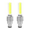 Motorcycle RGB Lights Wheel Hub Decorative Ambient Lamp LED Car Tire Valve Cap Bulb Dirt Pit Bike ATV Racing Vehicle Accessories