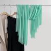 Cotton and linen scarf, fashion, literary style, solid color, linen scarf, women's air-conditioned room, shawl, and sunscreen silk scarf outside.