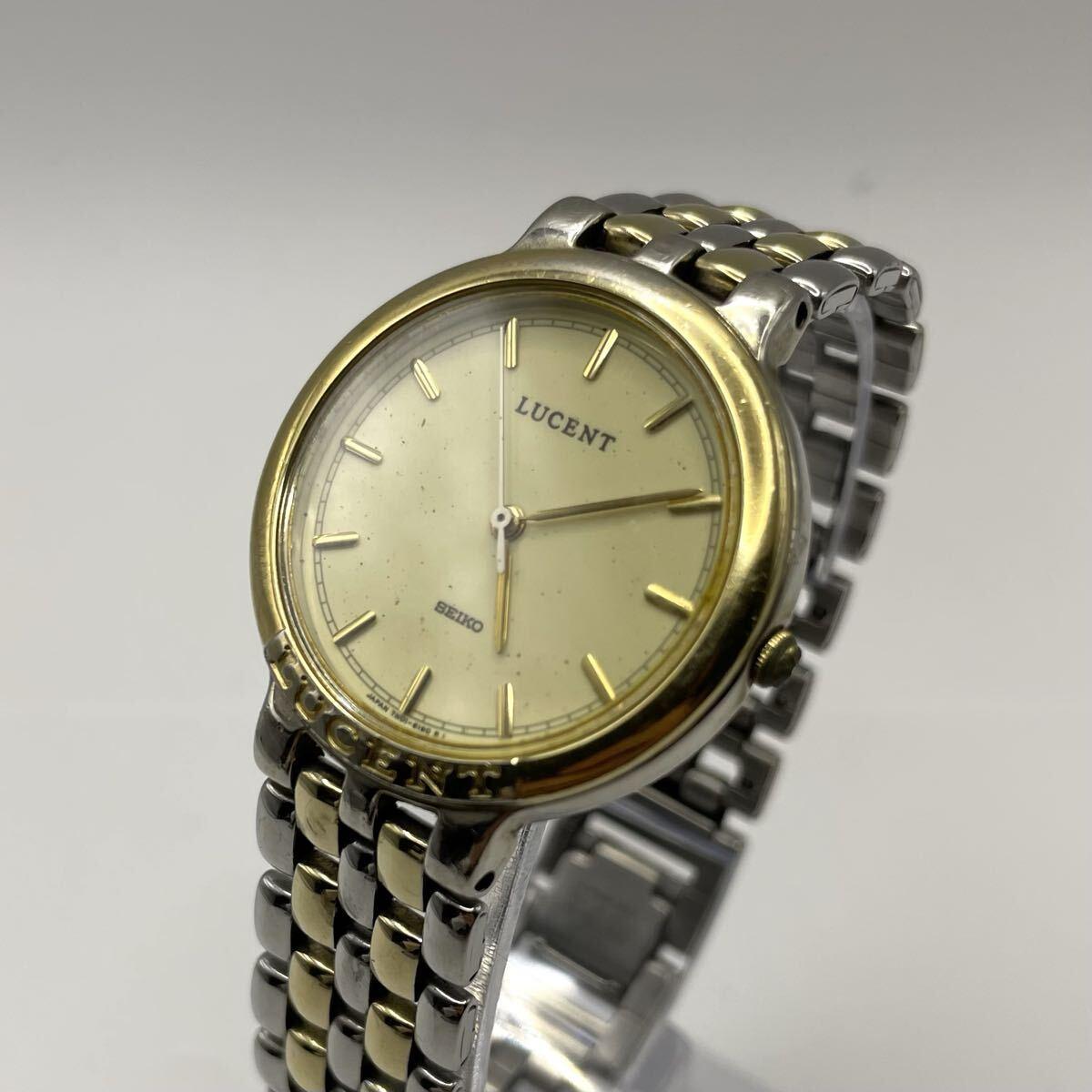 Final price reduction [operating/battery replaced] SEIKO LUCENT unisex watch combination color