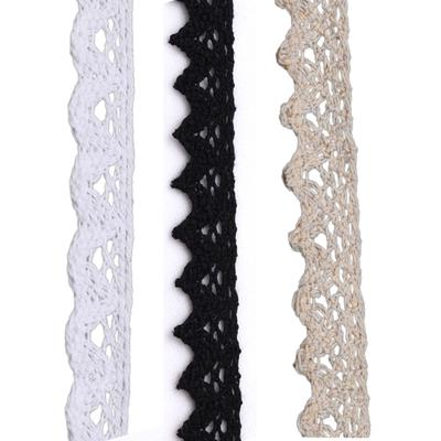 Natural Fiber Lace Ribbon for Sewing Projects Comfortable 1.5Inch Crafting Supplies Handmade Accessories